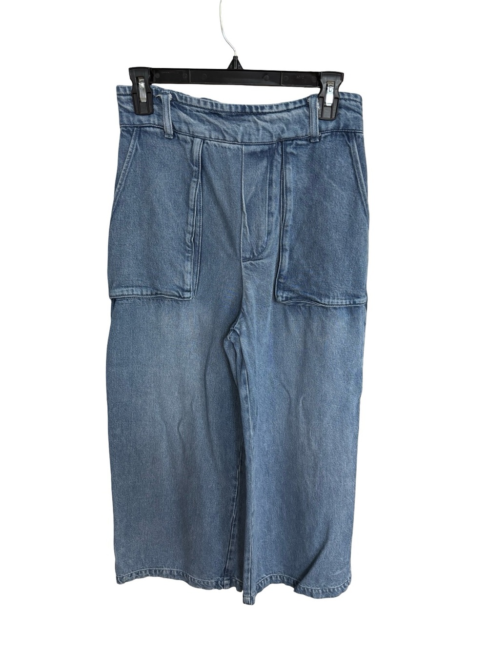 YFB Young Fabulous Broke Women’s Blue Sadie Wide Leg High Waisted Jeans Sz M